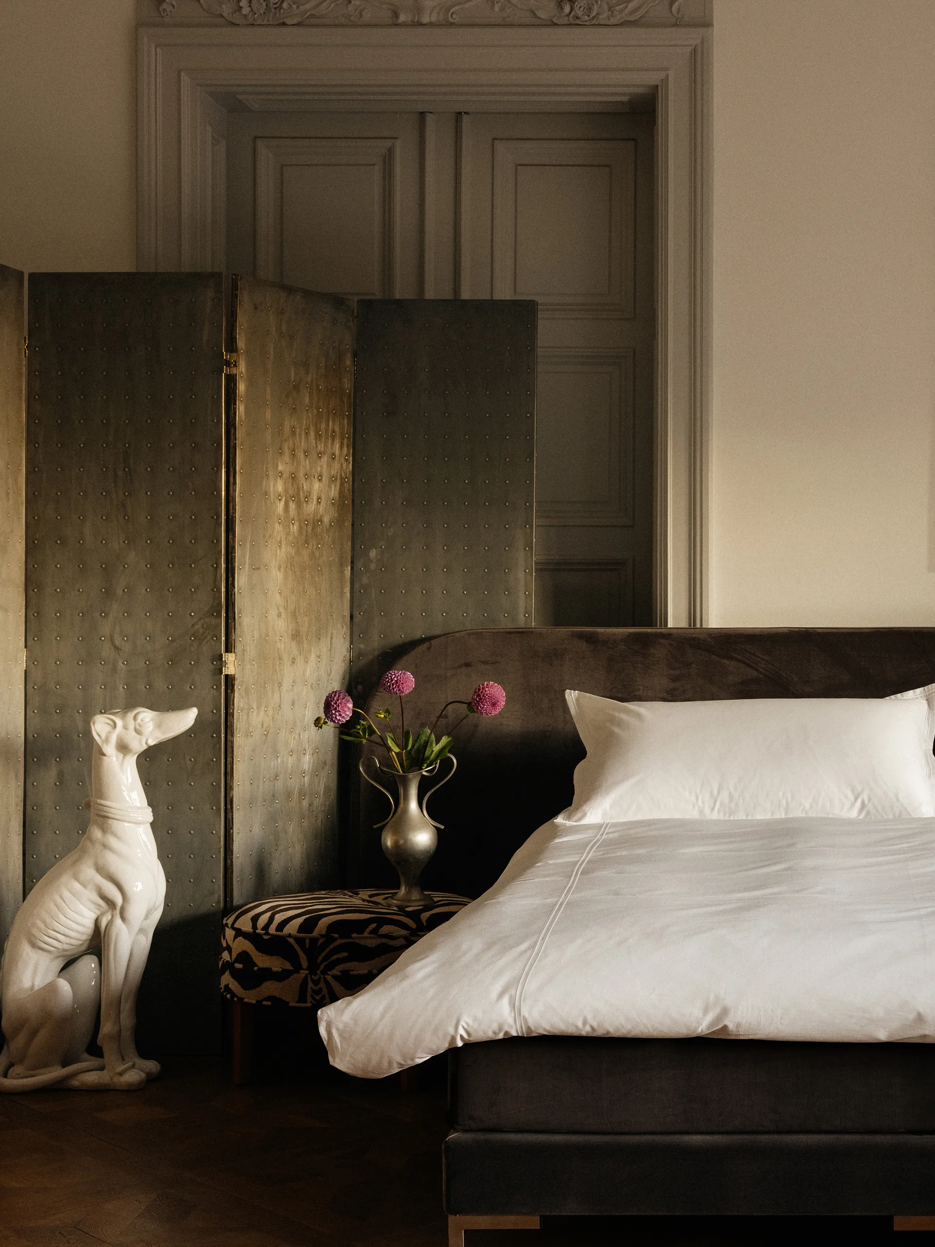 Dolce Vita duvet cover, White, 220x220 cm Mille Notti