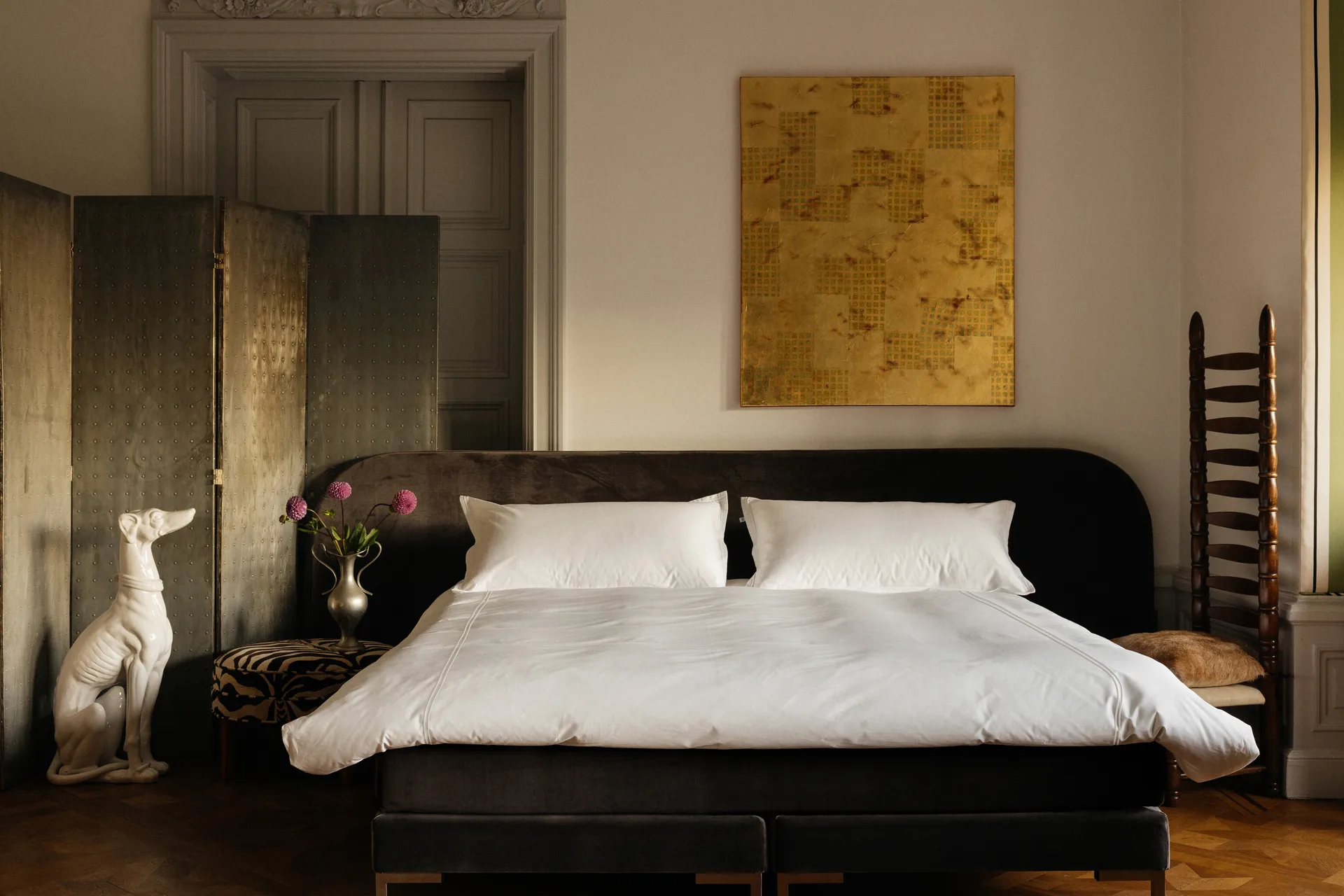 Dolce Vita duvet cover, White, 220x220 cm Mille Notti
