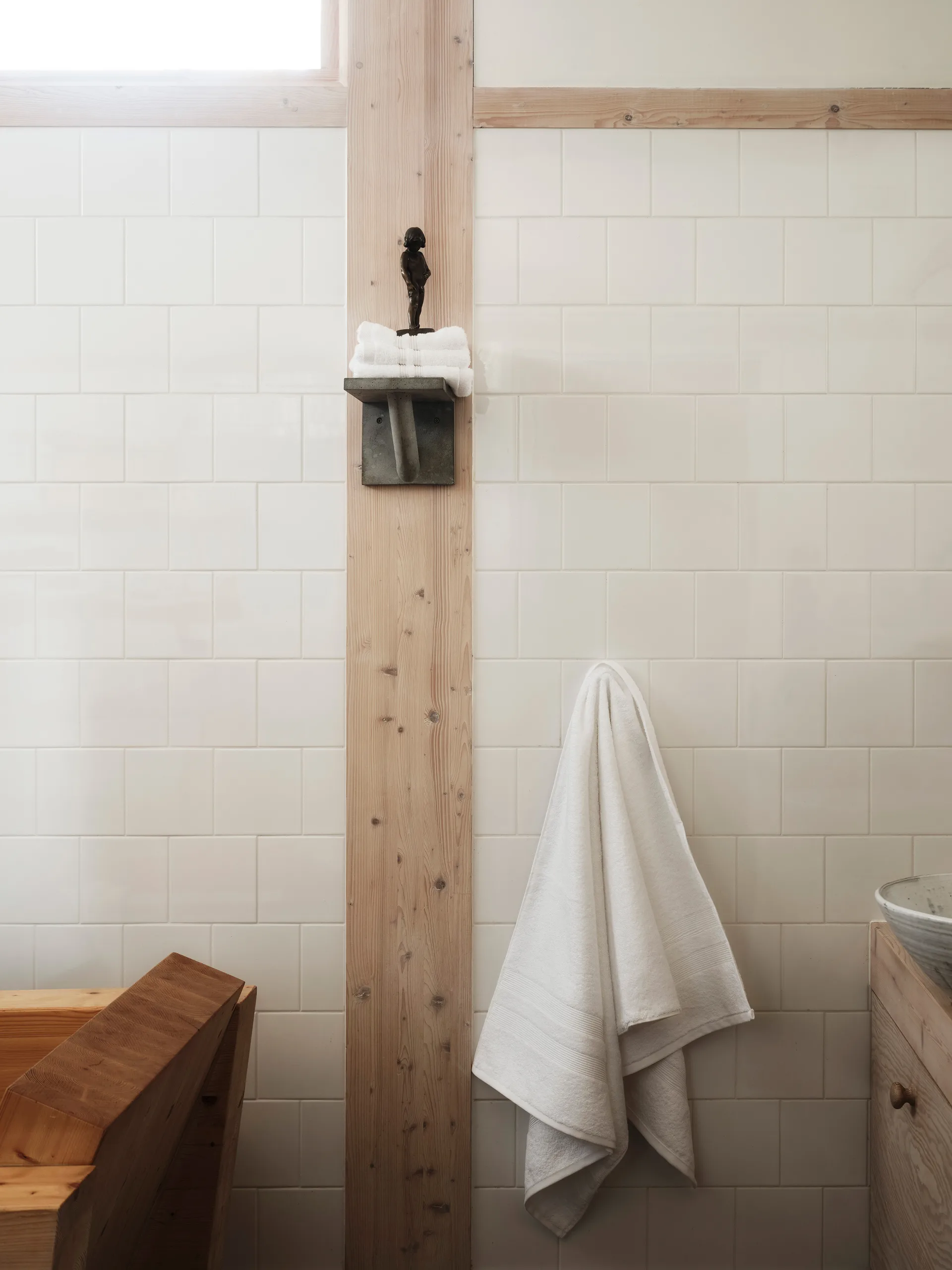 Fontana towel EKO, White, 30x50 cm Mille Notti