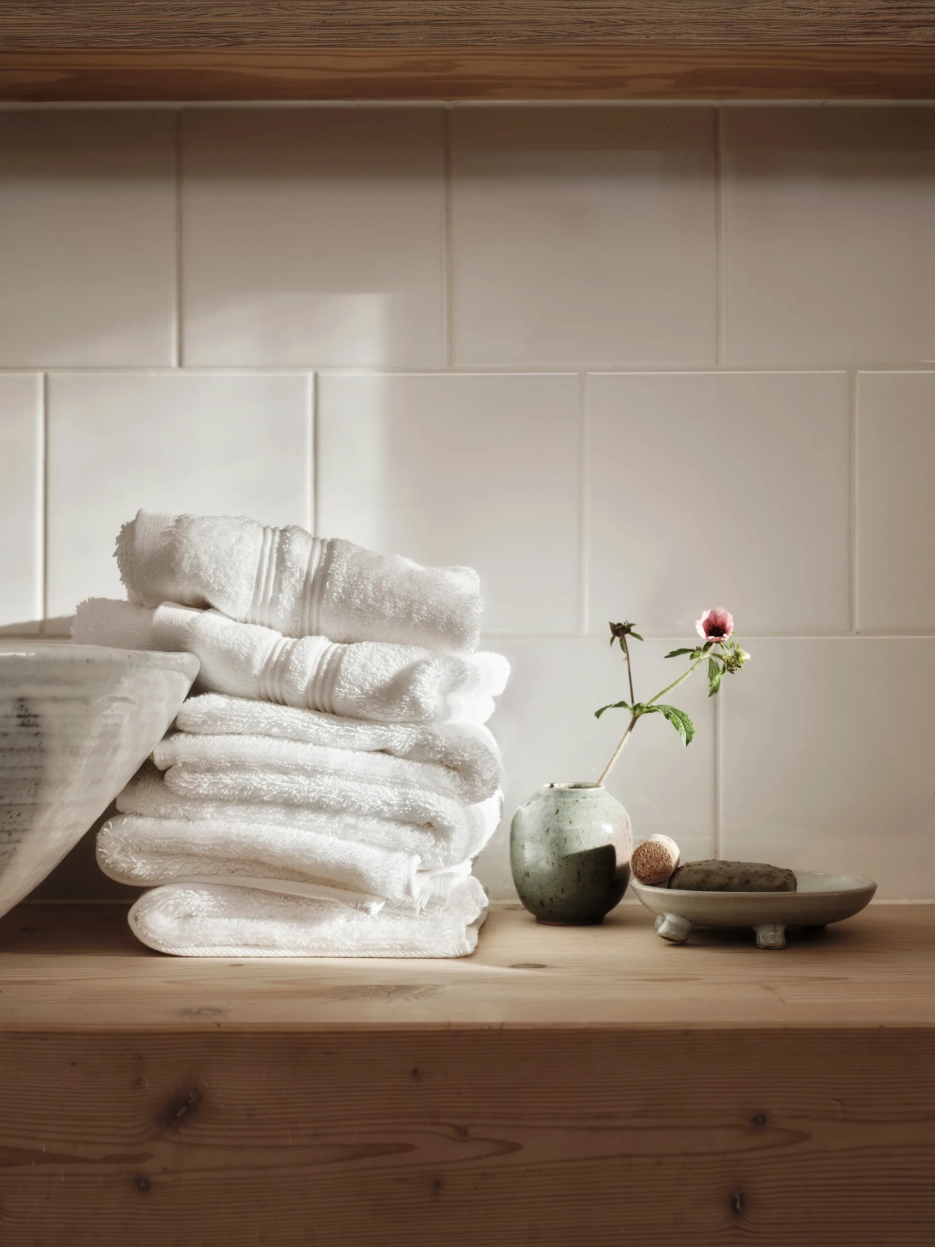 Fontana towel EKO, White, 50x70 cm Mille Notti