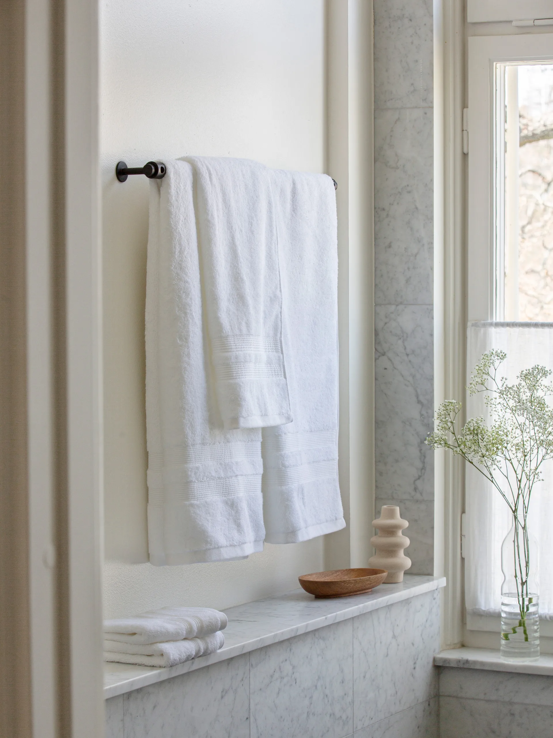 Fontana towel EKO, White, 50x70 cm Mille Notti