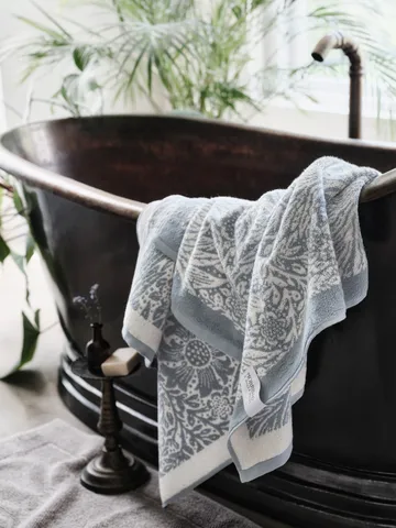 Morris & Co. Marigold Towel ECO - Blue, 86x150 cm - Mille Notti