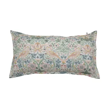Morris & Co. Strawberry Thief Pillowcase - Green, 50x90 cm - Mille Notti