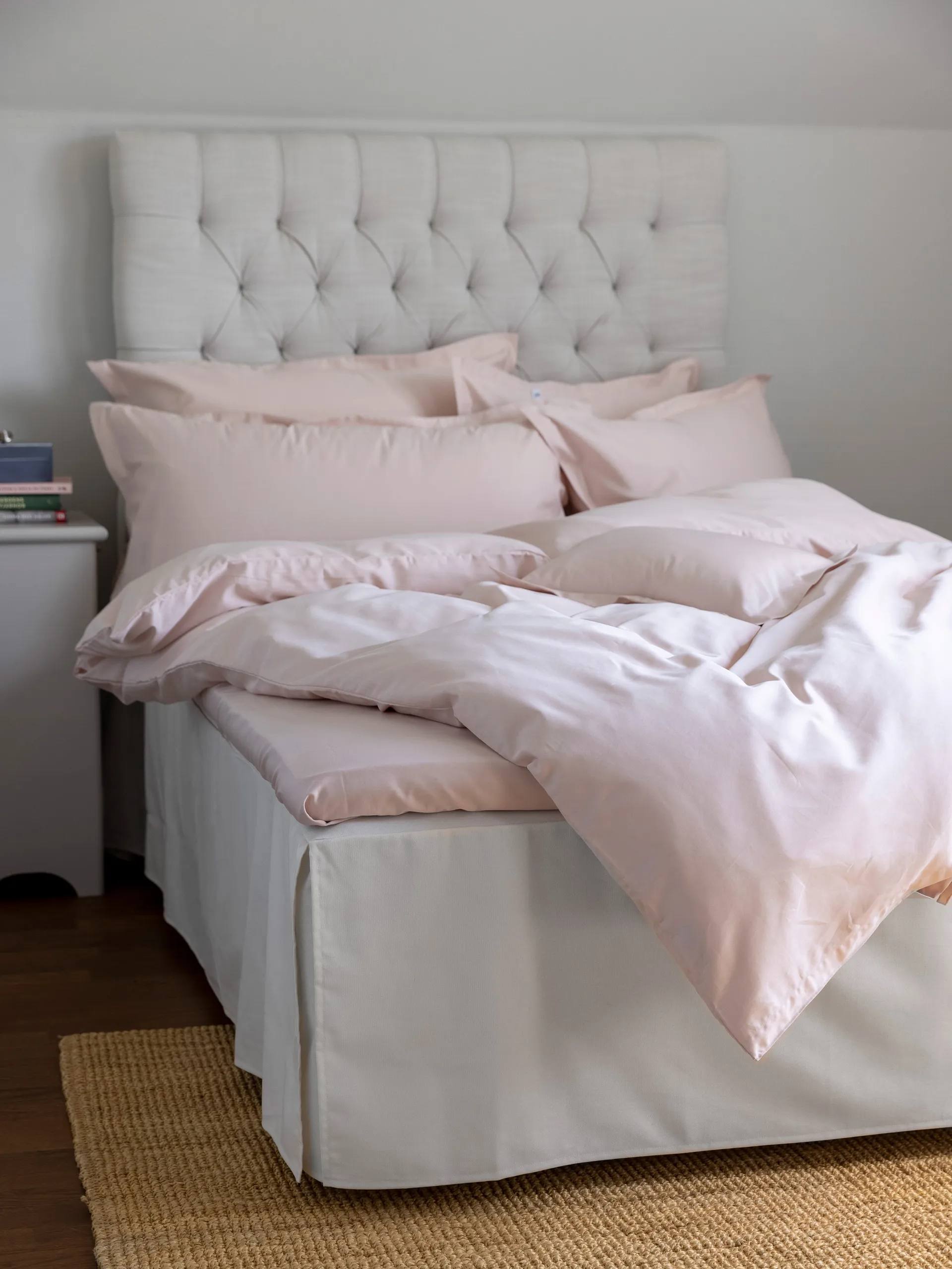 Napoli bed skirt, Off white, 160x220x52 cm Mille Notti