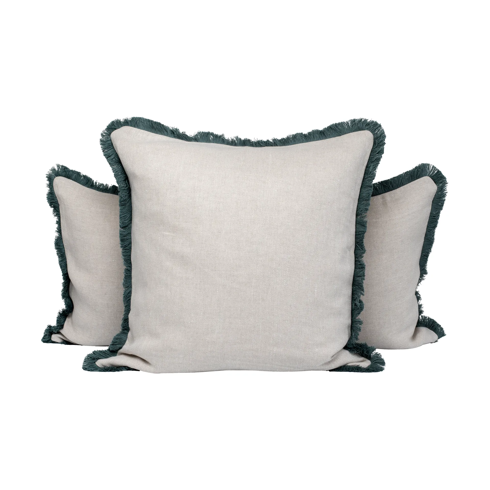 Pienza pillowcase, Beige-green, 50x50 cm Mille Notti