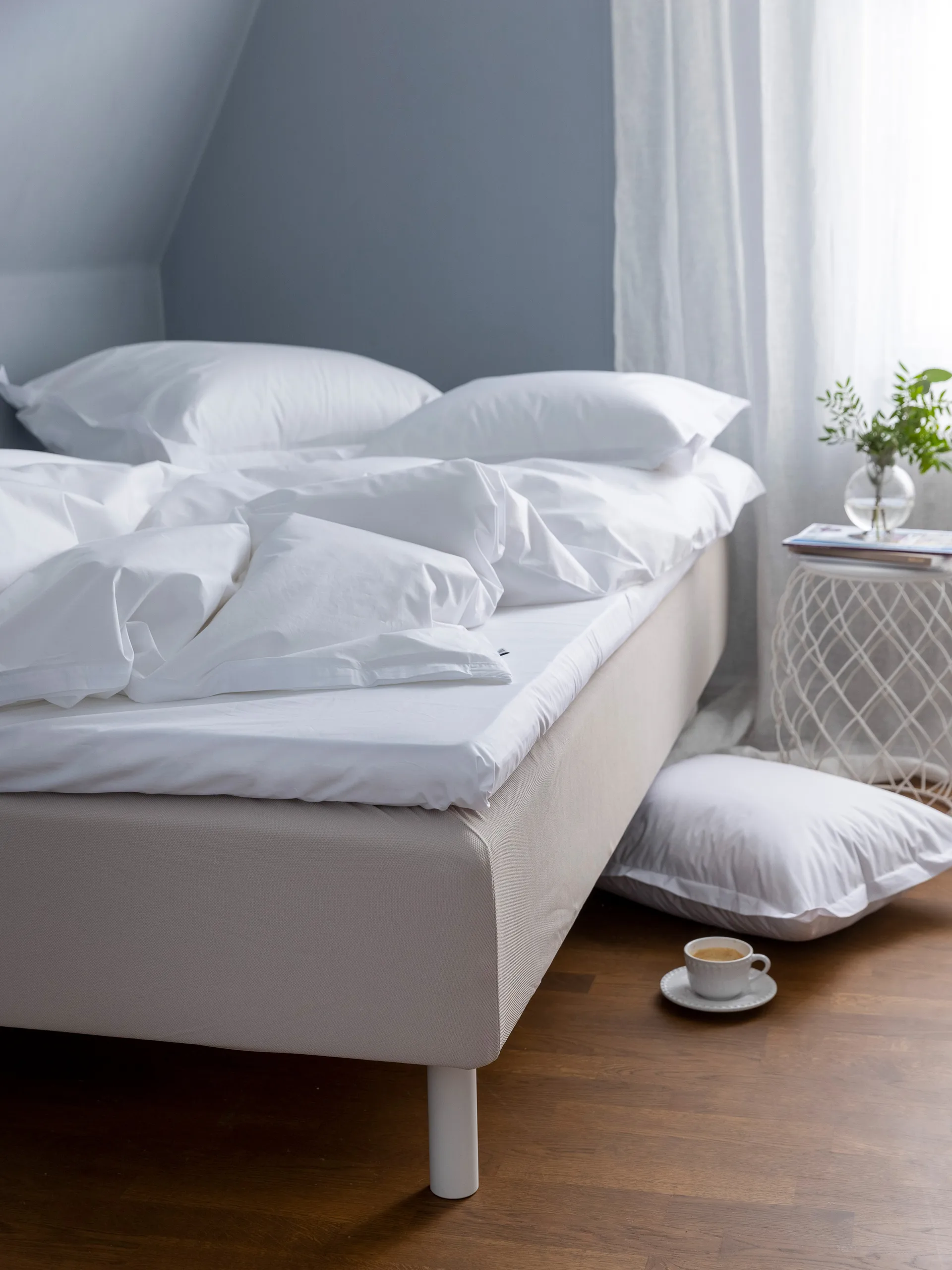 Pousada Percale duvet cover EKO, White, 150x210 cm Mille Notti