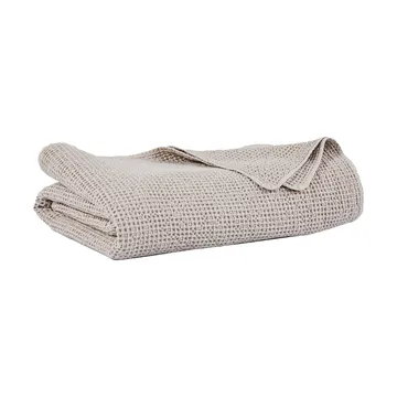 Riposo Bedspread - Stone, 260x260 cm - Mille Notti