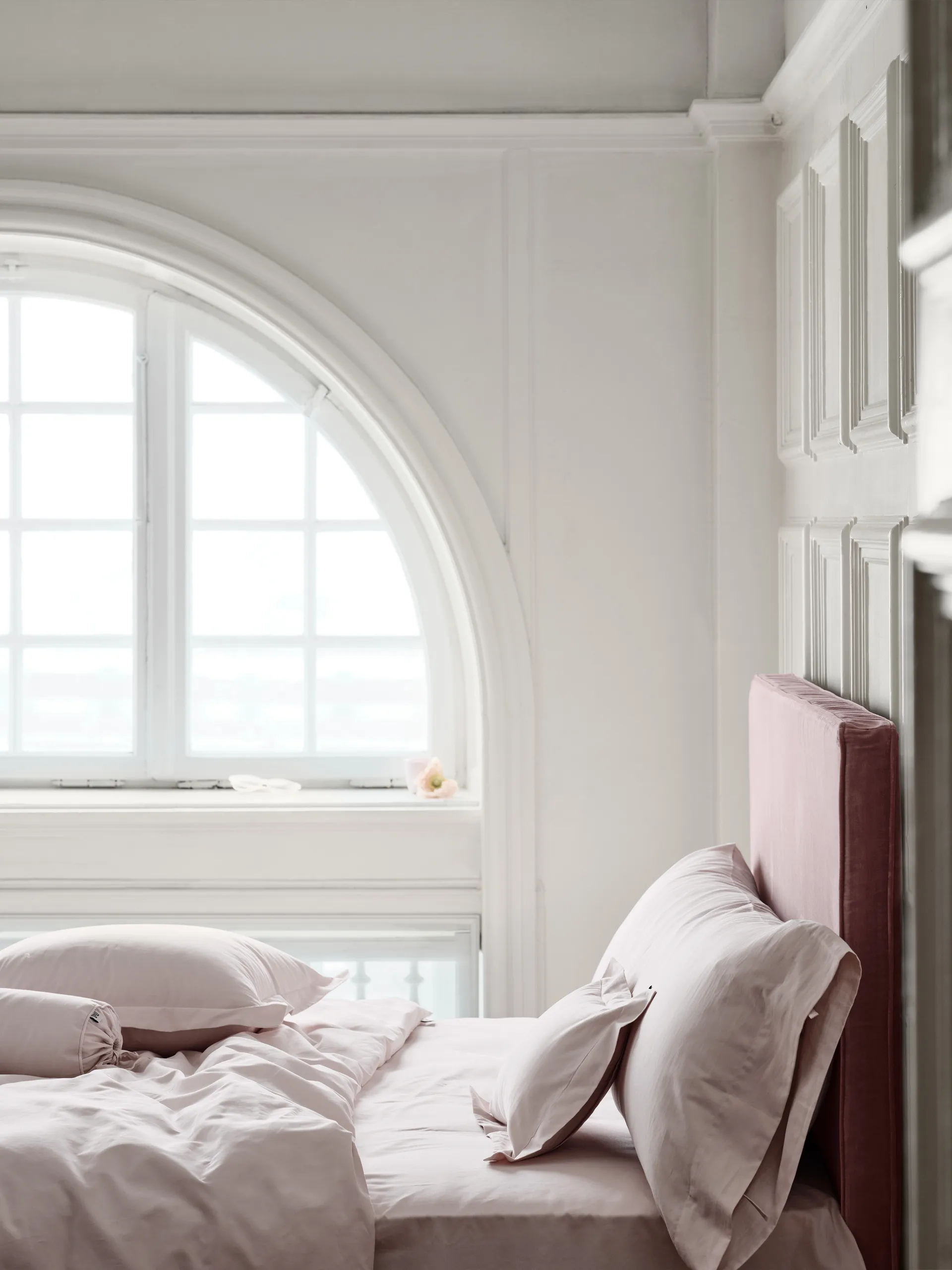 Satina duvet cover, Pink, 150x210 cm Mille Notti