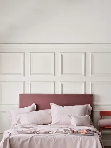 Satina duvet cover - Pink, 150x210 cm - Mille Notti