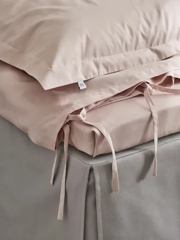 Satina duvet cover - Pink, 220x220 cm - Mille Notti