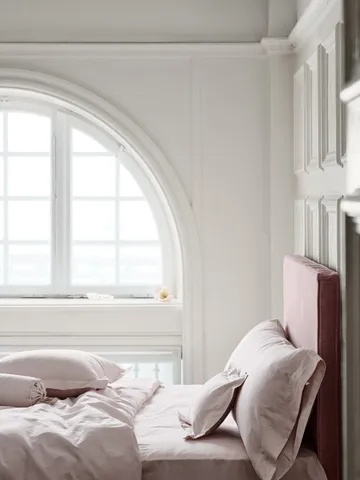 Satina duvet cover - Pink, 220x220 cm - Mille Notti
