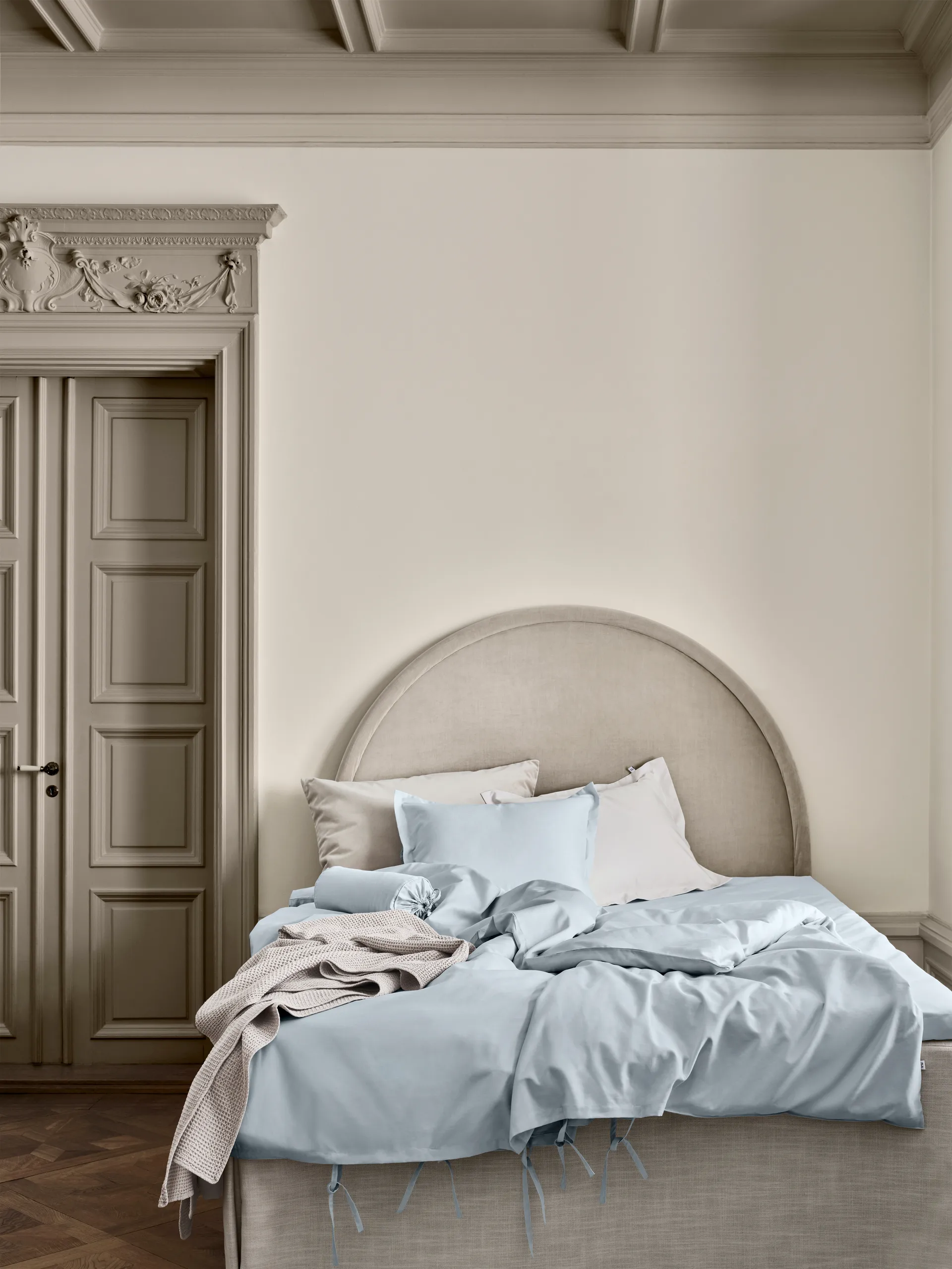 Satina plain pillowcase, Light blue, 50x90 cm Mille Notti