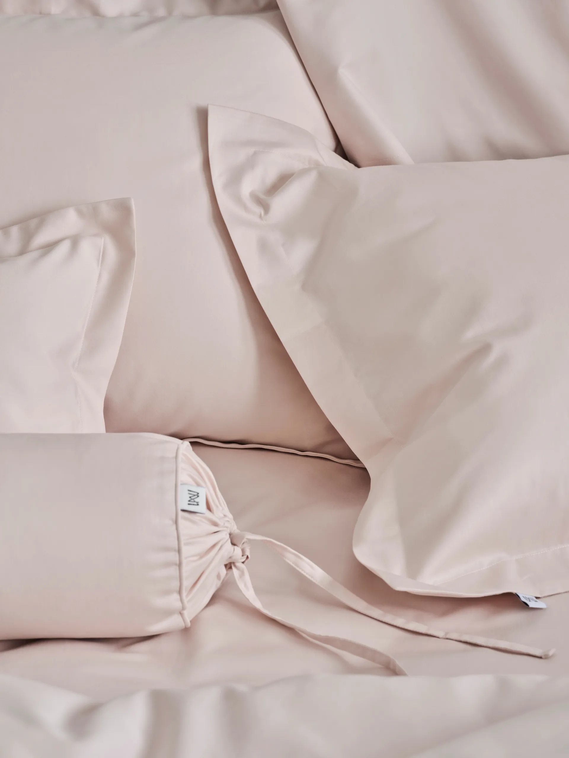 Satina plain pillowcase, Rose, 50x60 cm Mille Notti