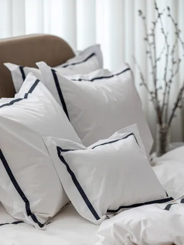 Singolo pillowcase EKO - Dark grey, 50x60 cm - Mille Notti