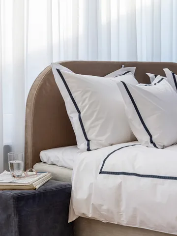 Singolo pillowcase EKO - Dark grey, 50x60 cm - Mille Notti