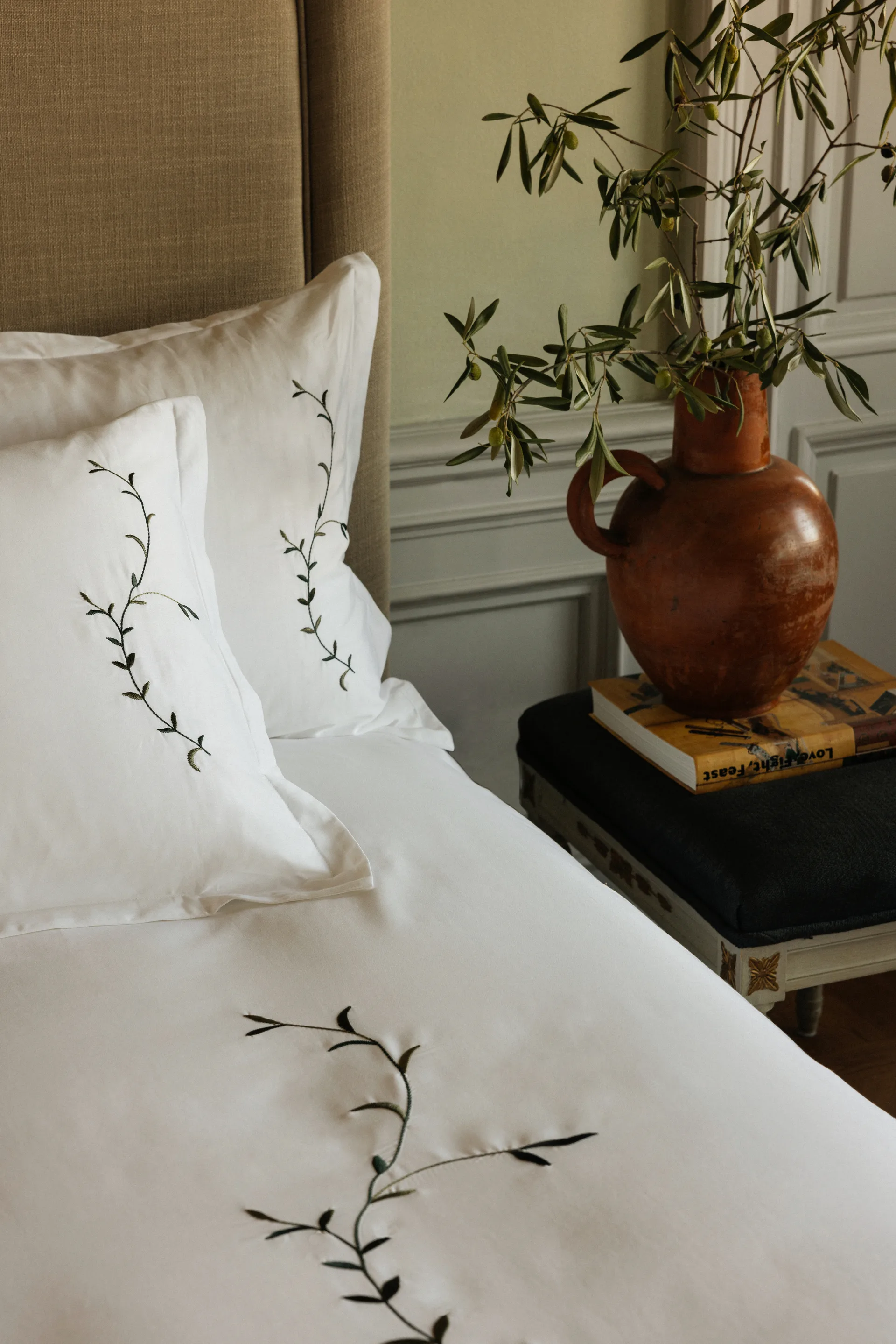 Vivace duvet cover, Green, 220x220 cm Mille Notti