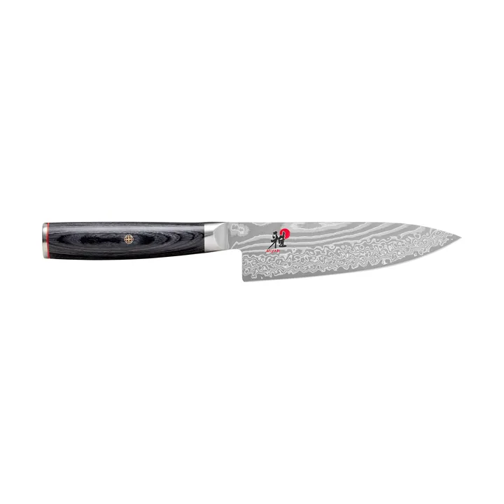 Raw 5000FCD chef knife gyutoh 16 cm - Damascus-black - Miyabi