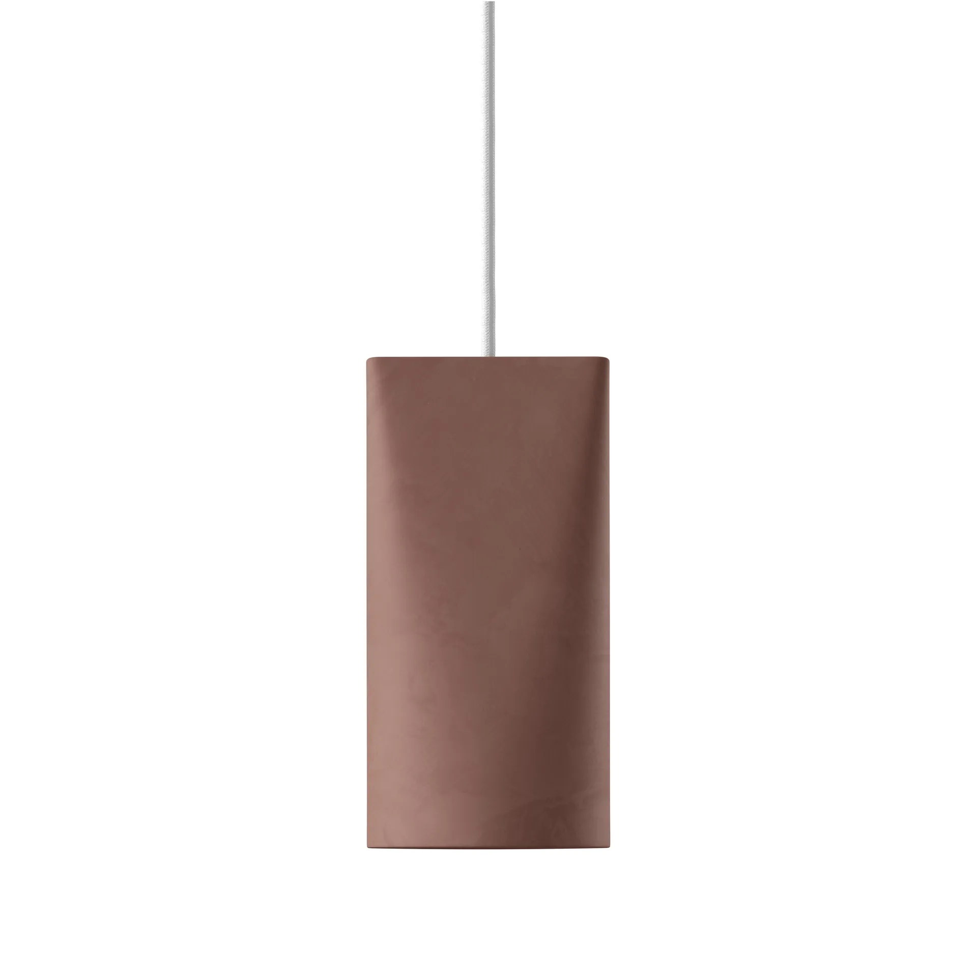 Ceiling lamp ceramic 11.2x22 cm, Terra Cotta, Wood MOEBE