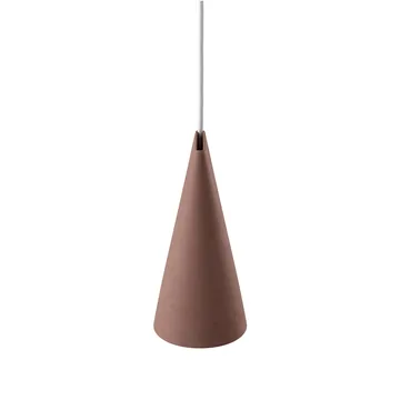 Ceiling lamp ceramic 11.2x22 cm - Terra Cotta, Wood - MOEBE