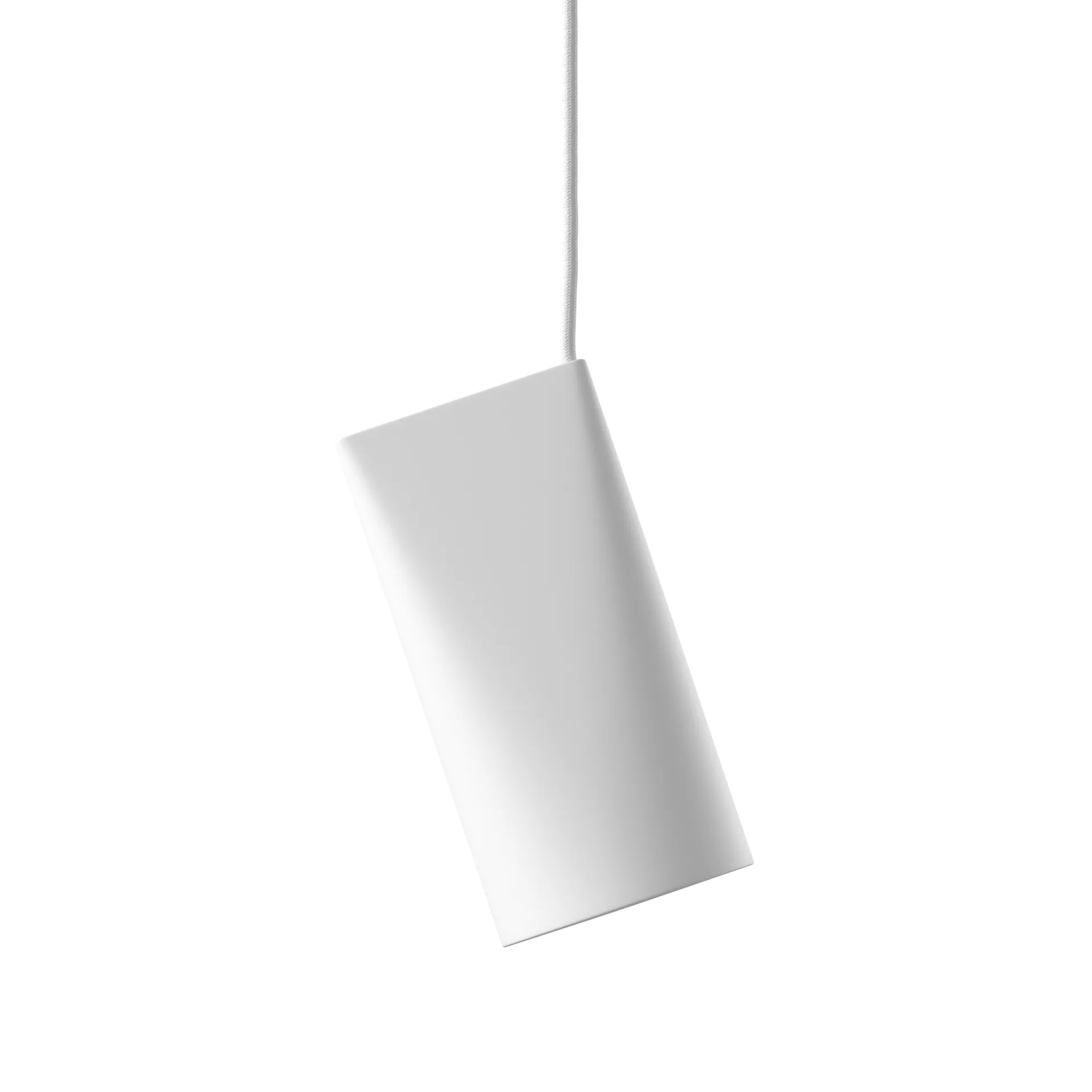 Ceiling lamp ceramic 11.2x22 cm, White MOEBE