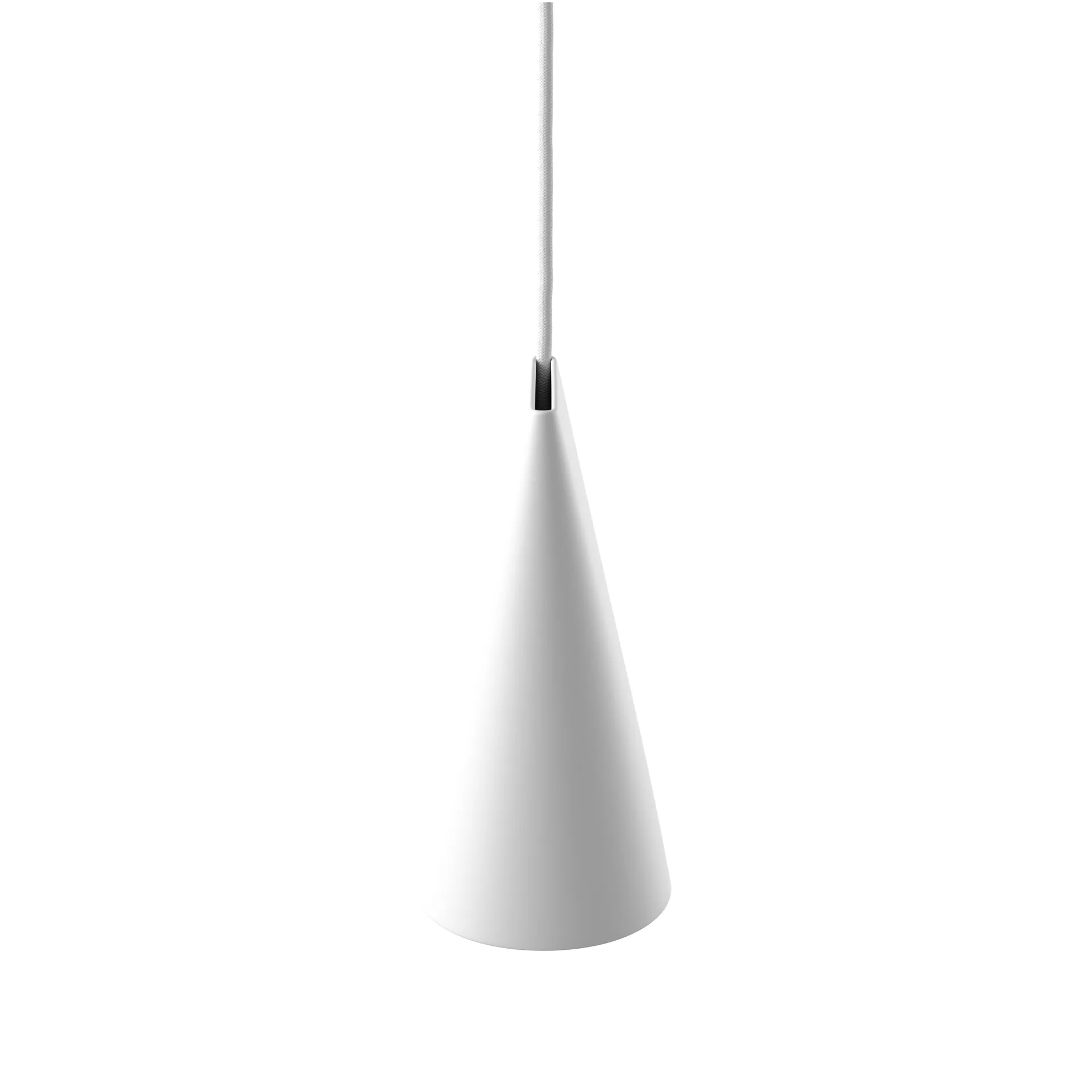Ceiling lamp ceramic 11.2x22 cm, White MOEBE