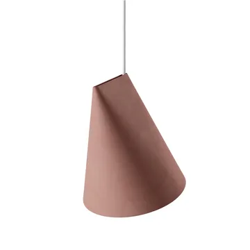 Ceiling lamp ceramic 23x23.5 cm - Terra Cotta, Wood - MOEBE
