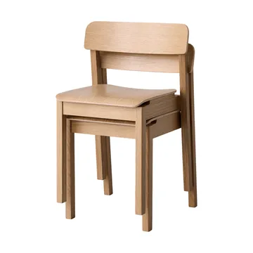 Everyday Chair chair - Lacquered oak - MOEBE