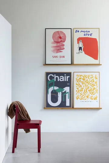 Everyday Chair chair - Purple red - MOEBE