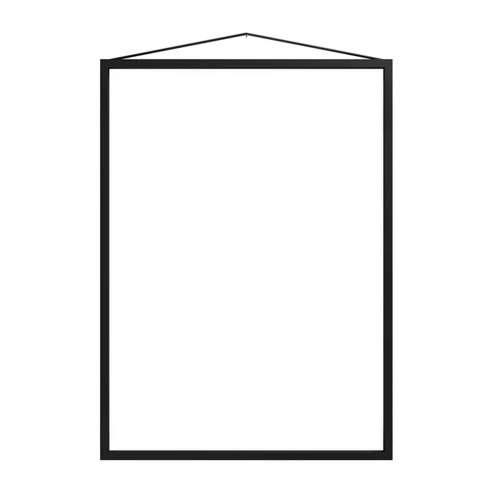 Moebe frame 50x70 cm - Transparent. Black - MOEBE
