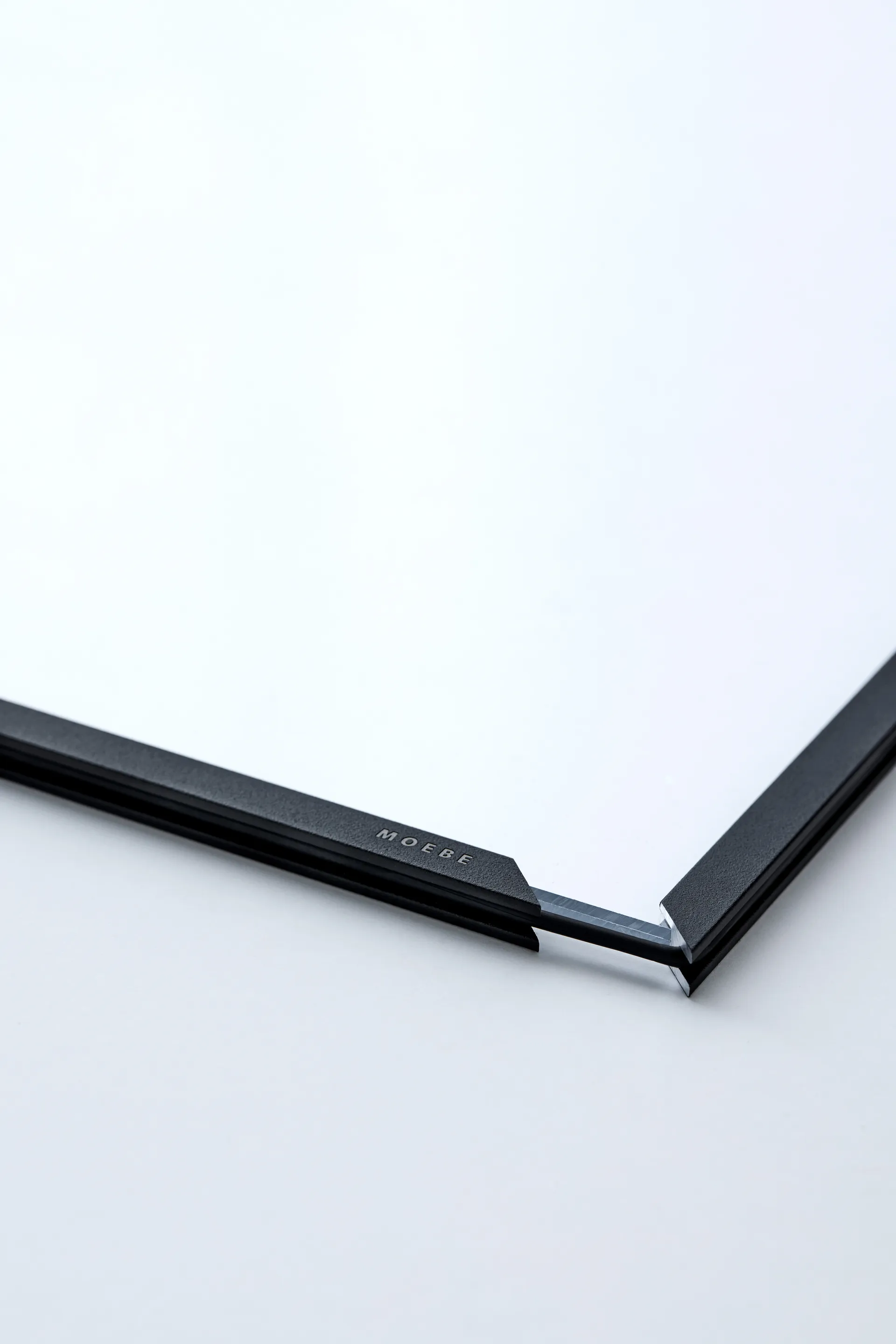 Moebe frame 50x70 cm, Transparent. Black MOEBE