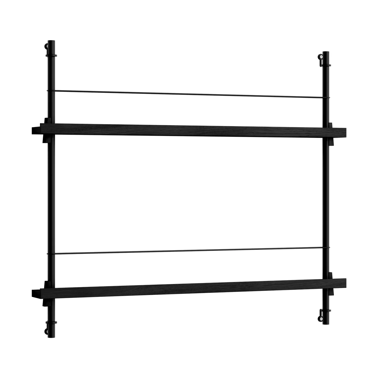 Moebe magazine rack, Black-black MOEBE