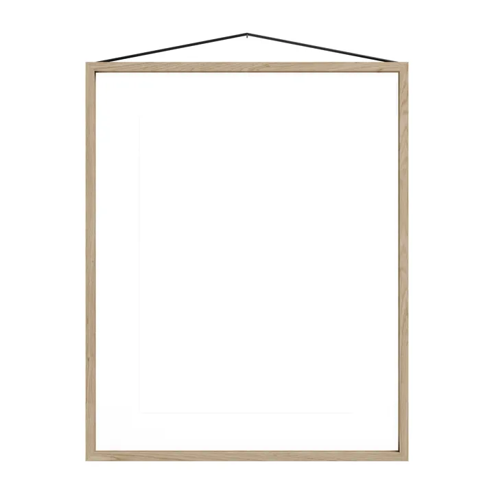 Moebe oak frame 40x50 cm - Transparent. Wood. Black - MOEBE