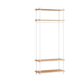 Moebe shelving system s.200.1.F - Oak-white - MOEBE