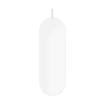 Moebe wall mirror 133 cm - Stainless steel - MOEBE