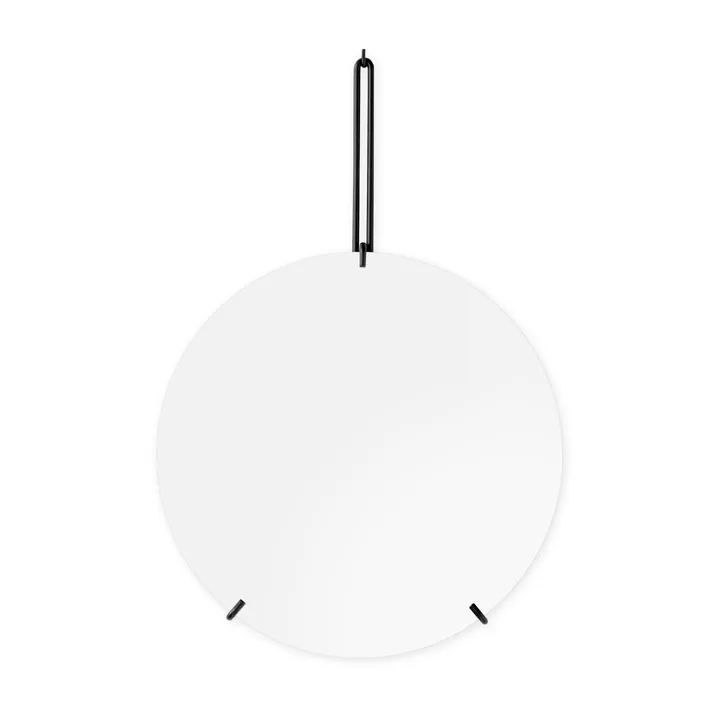 Moebe Wall mirror Ø 30 cm - Black - MOEBE