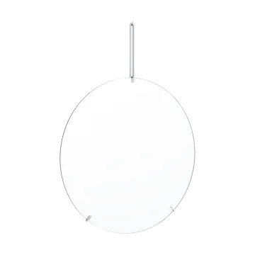 Moebe wall mirror Ø70 cm - Stainless steel - MOEBE