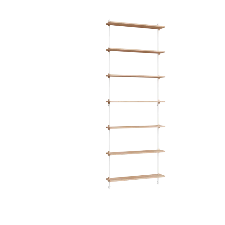 Moebe wall shelving ws.230.1 - Oak-white - MOEBE