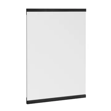 Rectangular wall mirror 30x40 cm - Black - MOEBE