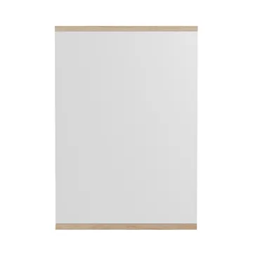 Rectangular wall mirror 50x70 cm - Oak - MOEBE