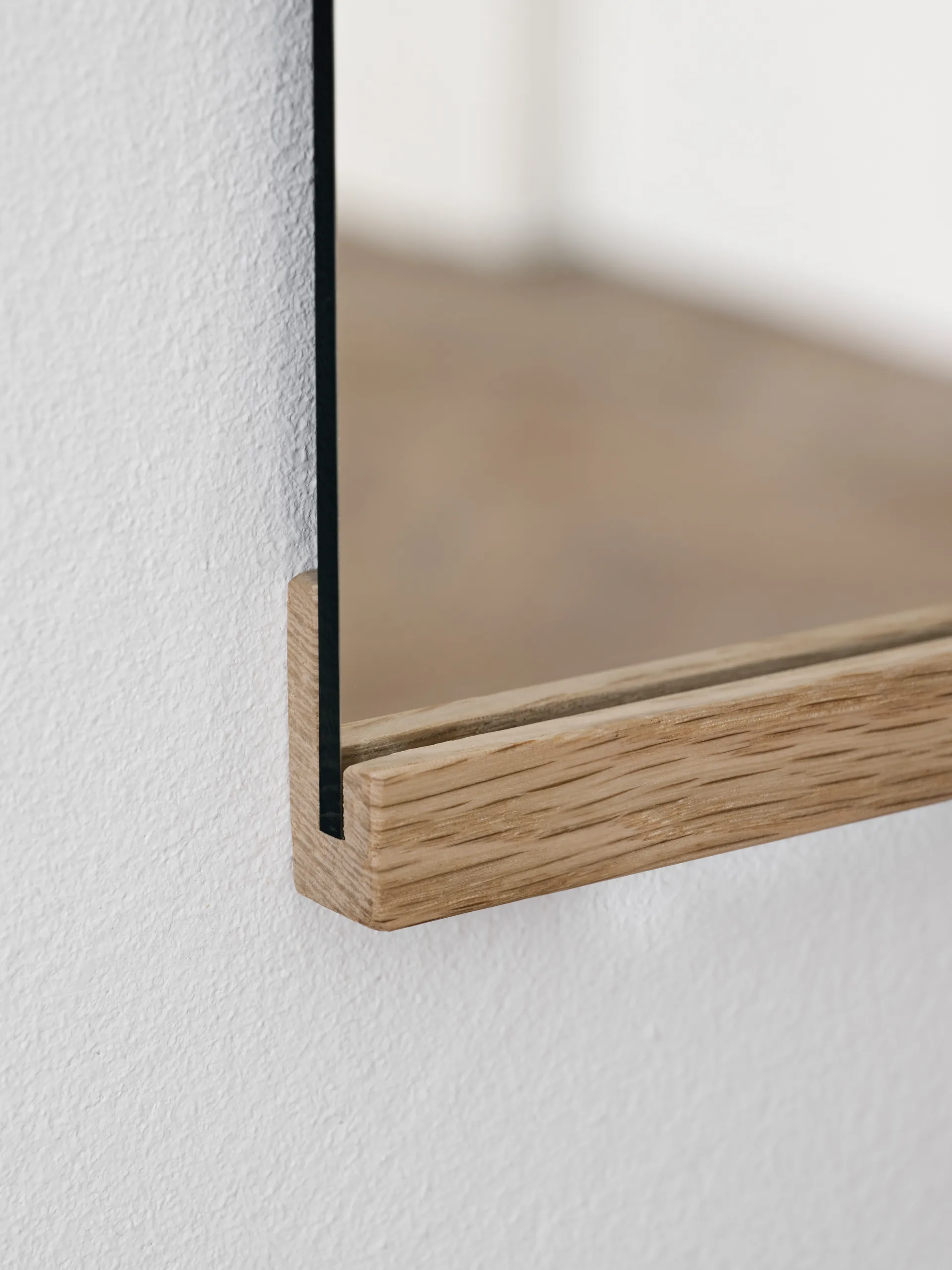 Rectangular wall mirror 50x70 cm, Oak MOEBE