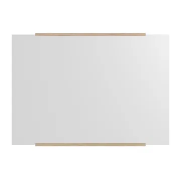 Rectangular wall mirror 70x100 cm - Oak - MOEBE