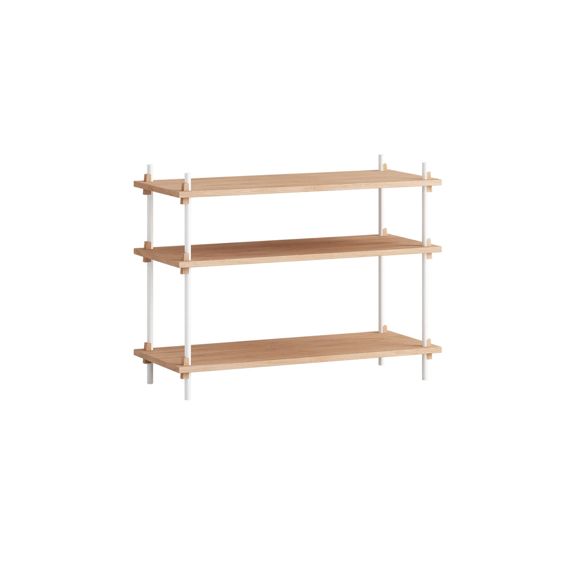 Shelving System classic shelf, Oak-white, 86x65x35 cm, S.65.1.A MOEBE