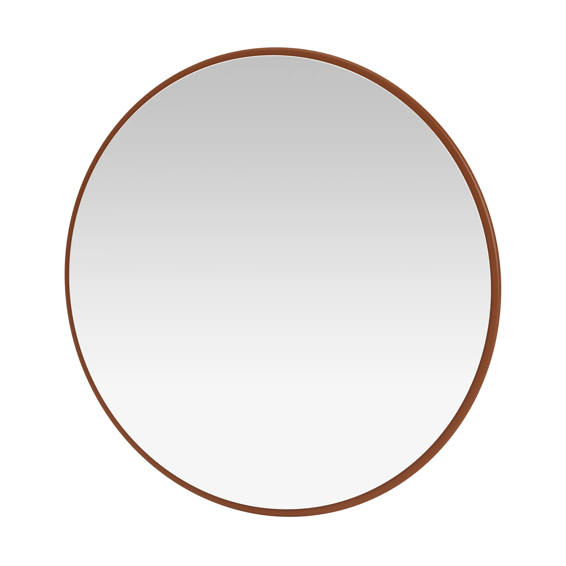 Around mirror Ø69.6 cm, Hazelnut Montana
