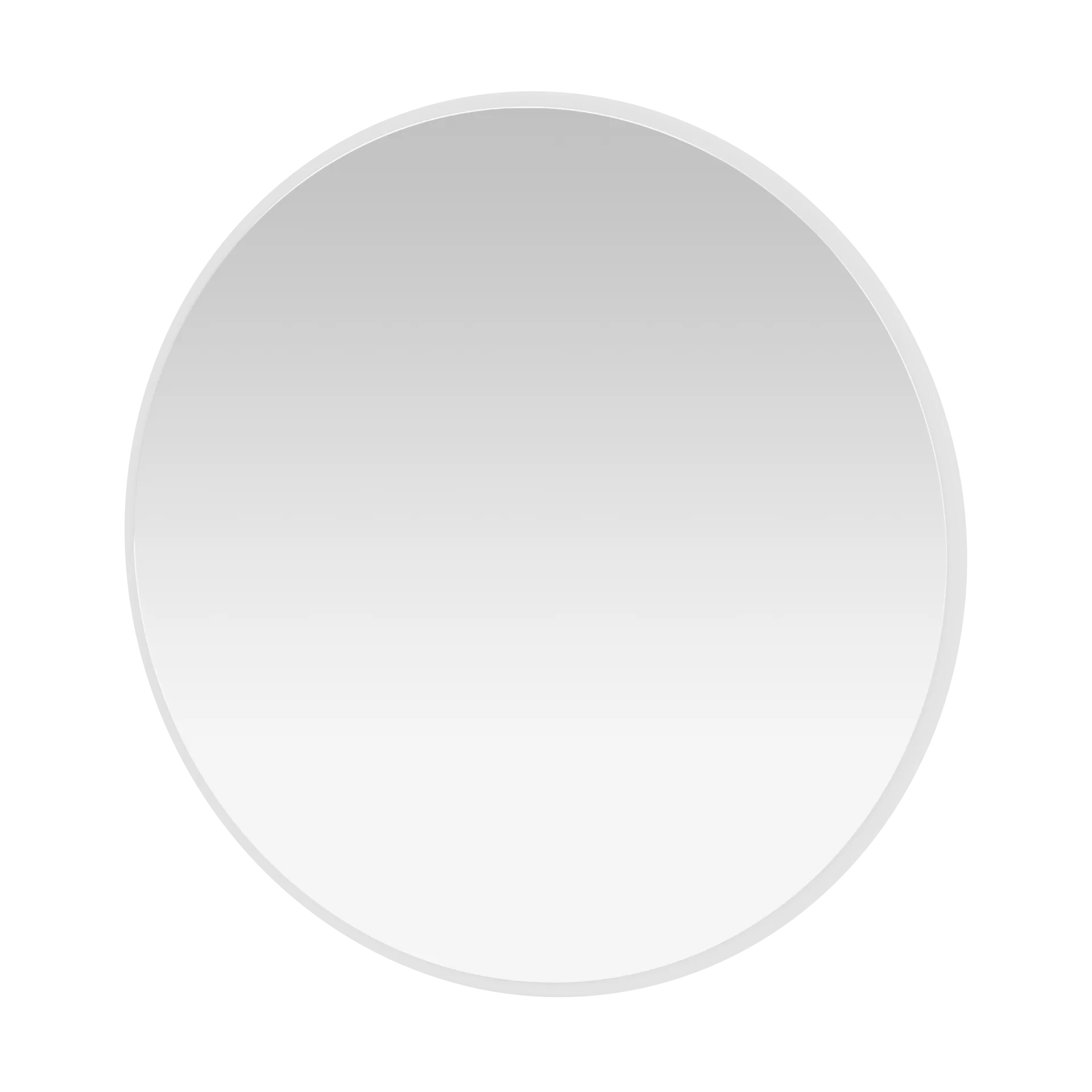 Around mirror Ø69.6 cm, NewWhite Montana