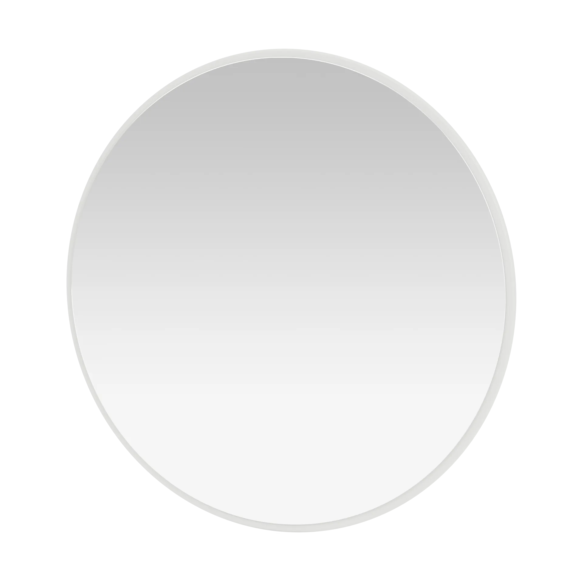 Around mirror Ø69.6 cm, White Montana