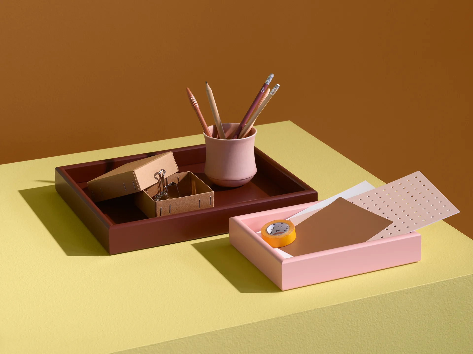 Arrange tray set 2 parts, Ruby-masala Montana