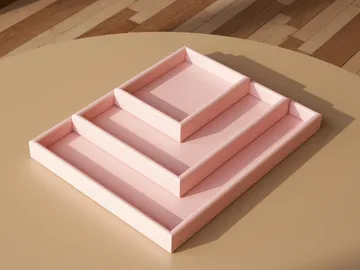 Arrange tray small 17.3x21.4 cm - Ruby - Montana