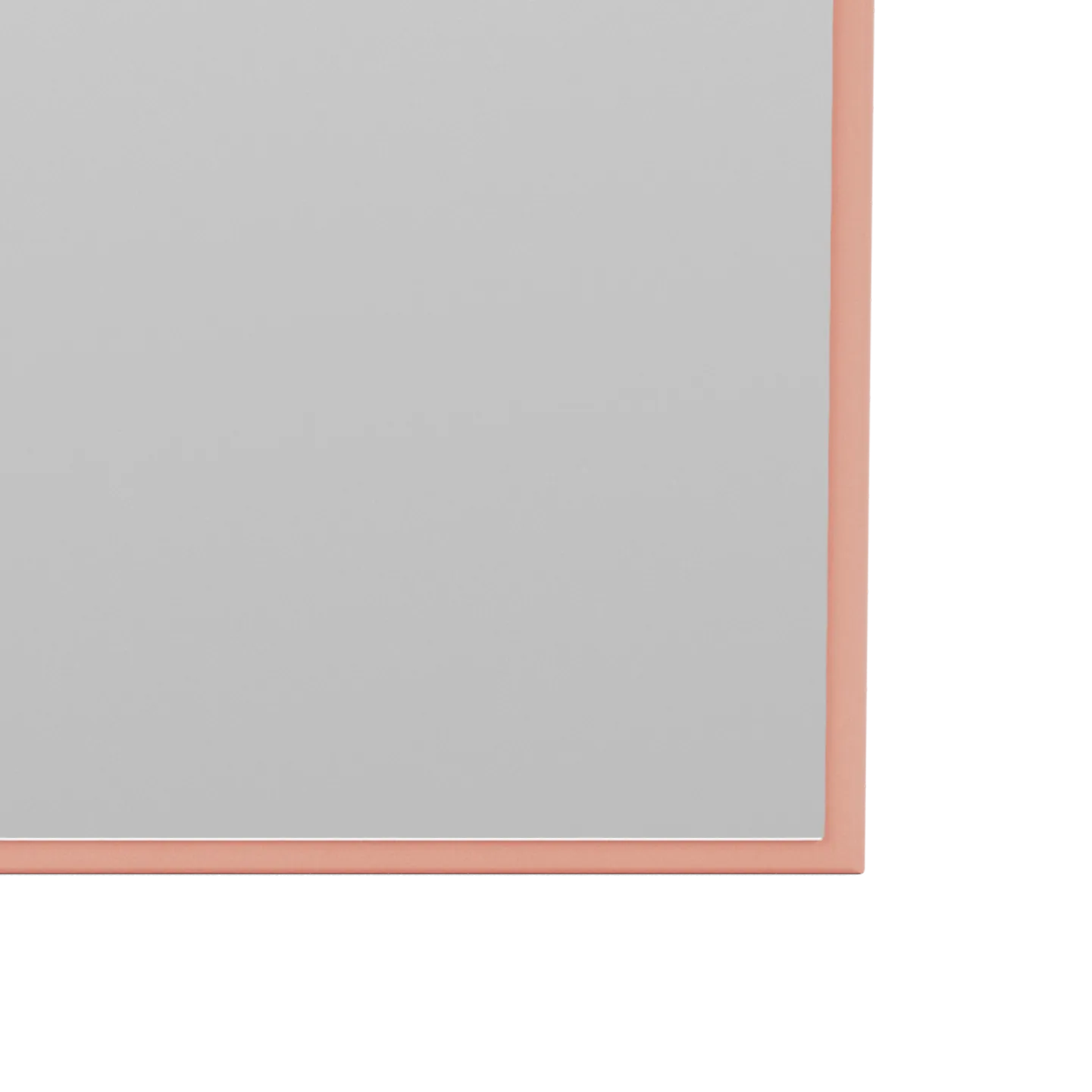 Colour Frame mirror 46.8x46.8 cm, Rhubarb Montana
