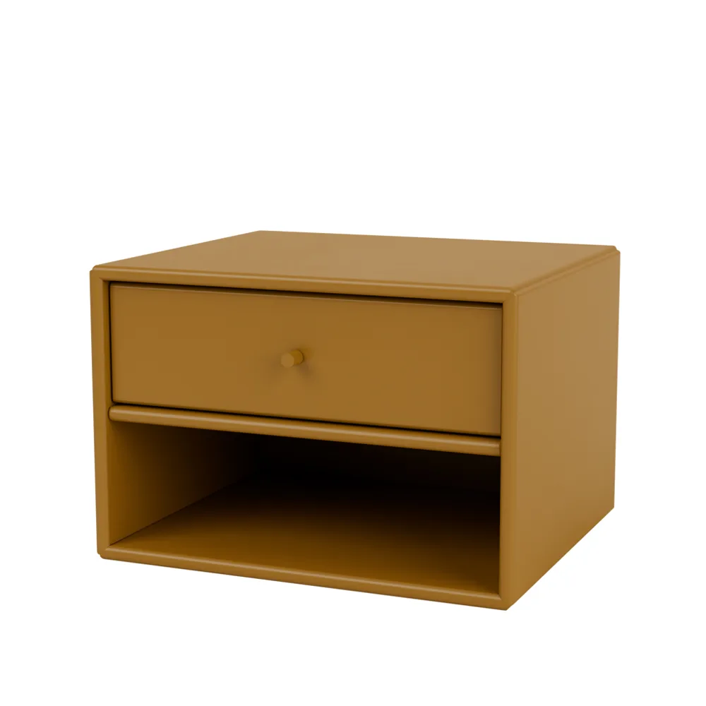 Dash bedside table, Amber, incl. suspension cm Montana