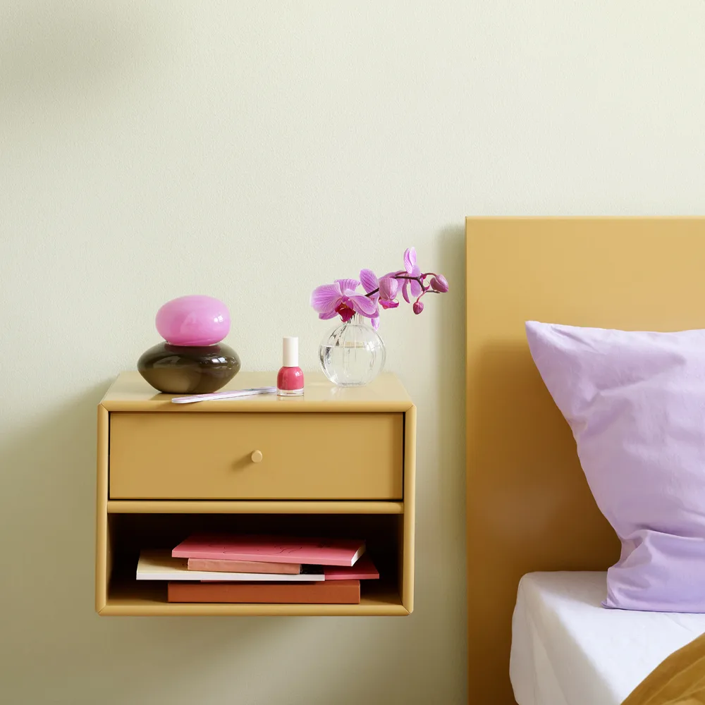 Dash bedside table, Amber, incl. suspension cm Montana